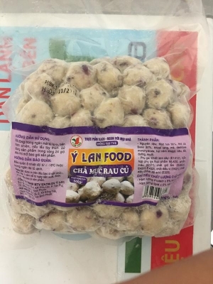 Chả mực rau củ